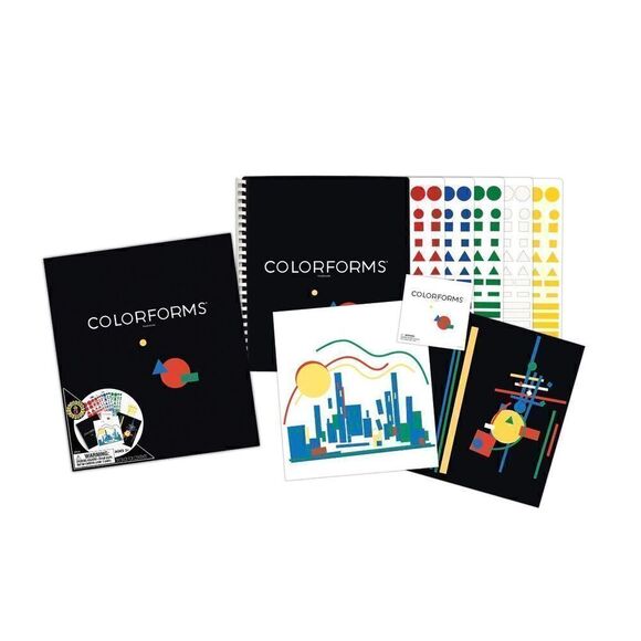 Original Classic Colorforms Re-stickable Vinyl Design 60th Anniversary Edition - Picture 4 of 6